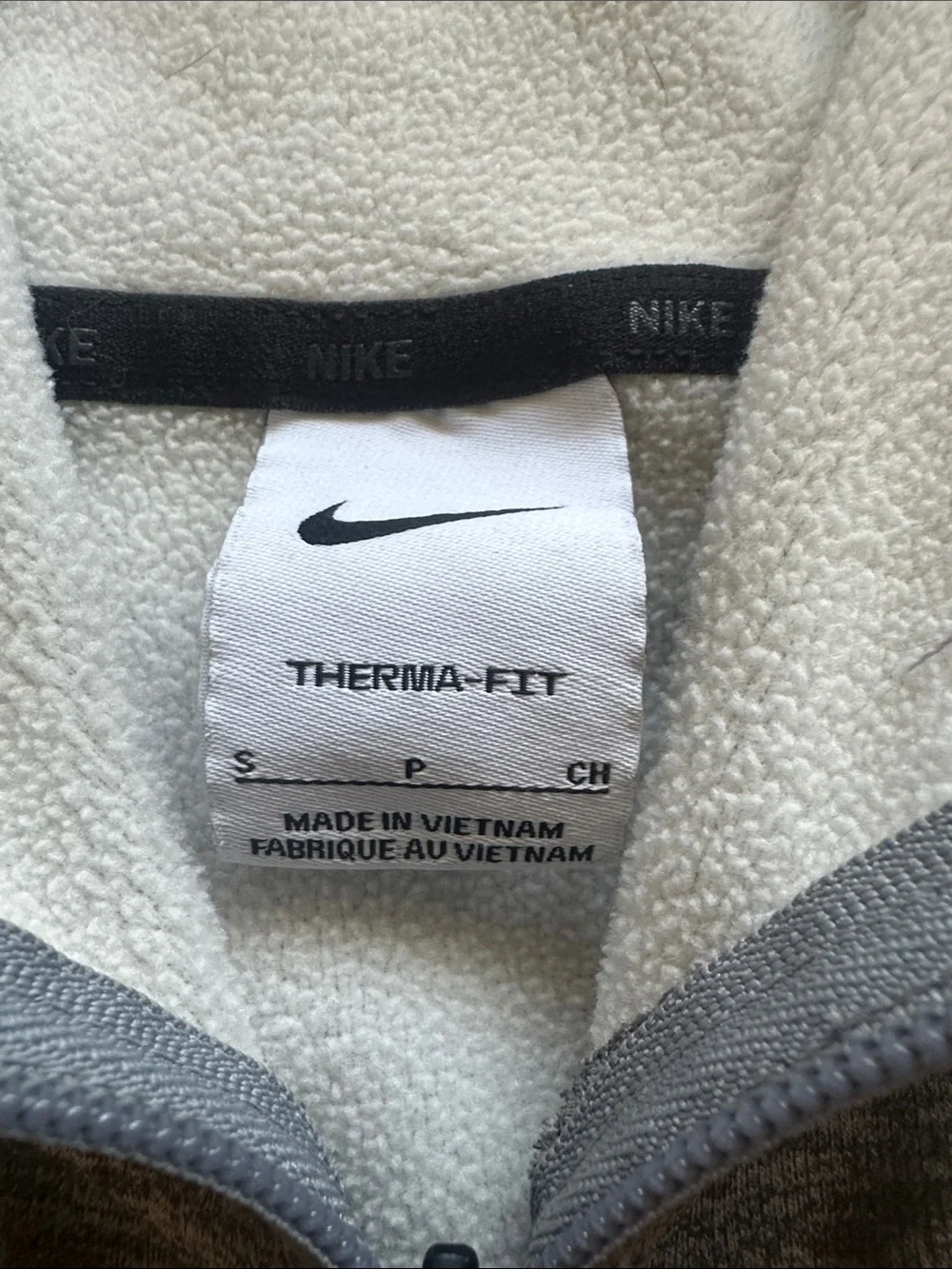 Nike Light Gray Therma-Fit Jacket